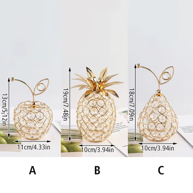 VL - Luxurious Gold Fruit Set